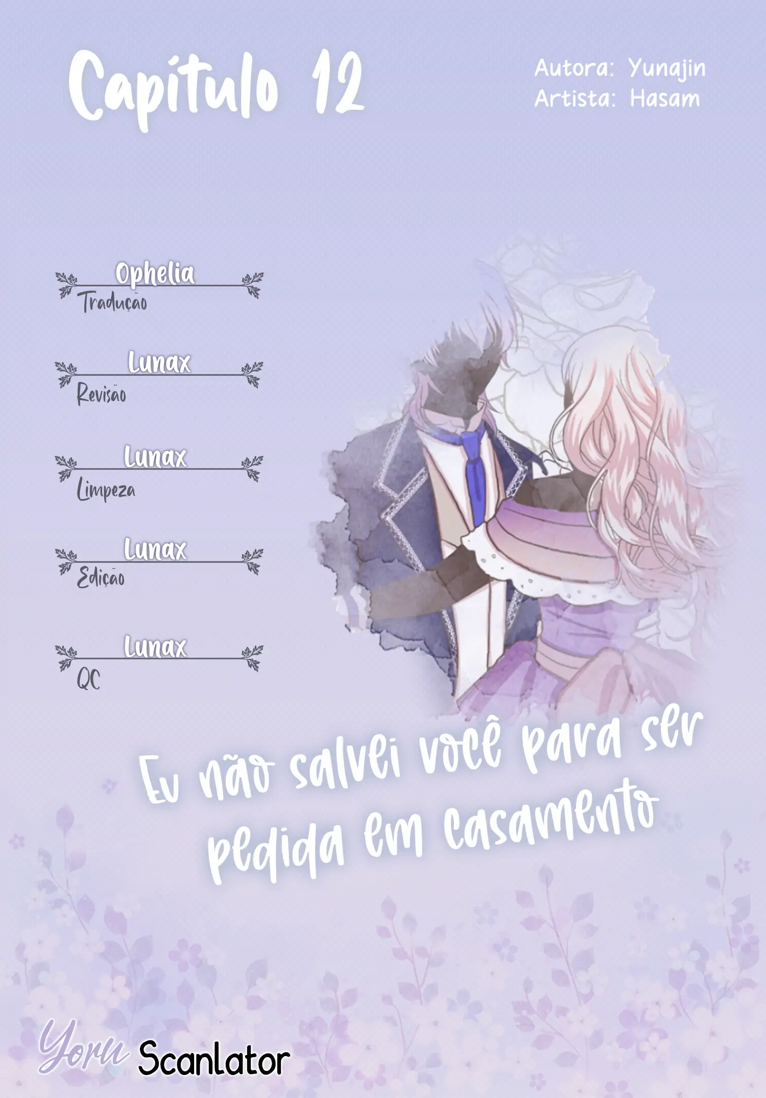 Eu não te Salvei para ser Pedida em Casamento-Chapter 12